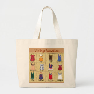 Grand Tote Bag Rétros maillots de bain
