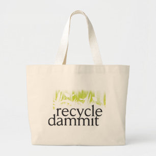 Grand Tote Bag réutilisez mince