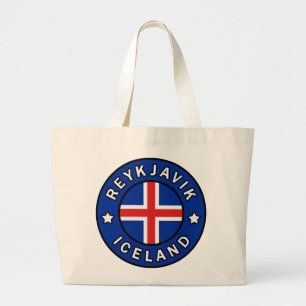 Grand Tote Bag Reykjavik Islande