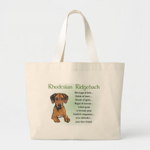 Grand Tote Bag Rhodesian Ridgeback Cadeaux