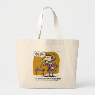 Grand Tote Bag Rick London Funny Alexander Bell Téléphone Prank