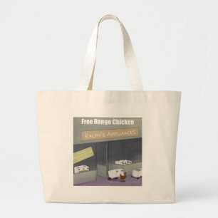 Grand Tote Bag Rick London Poulet Drôle en Liberté