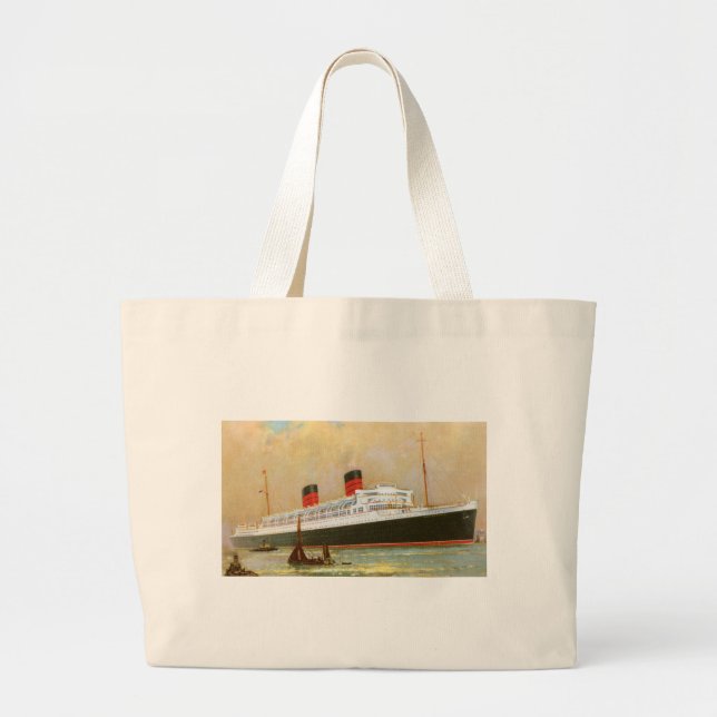 Grand Tote Bag RMS Mauretainia (Devant)