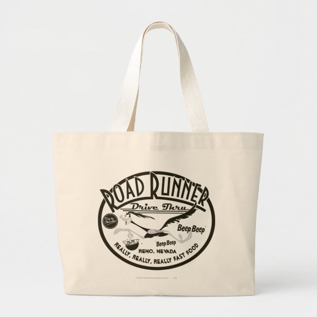 Grand Tote Bag ROAD RUNNER™ Drive Thru (Devant)