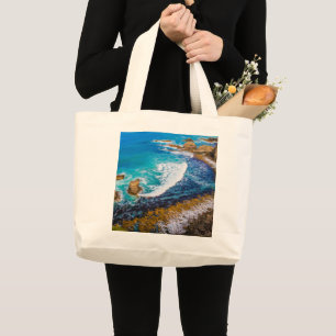 Grand Tote Bag Roaring Bay At Nugget Point