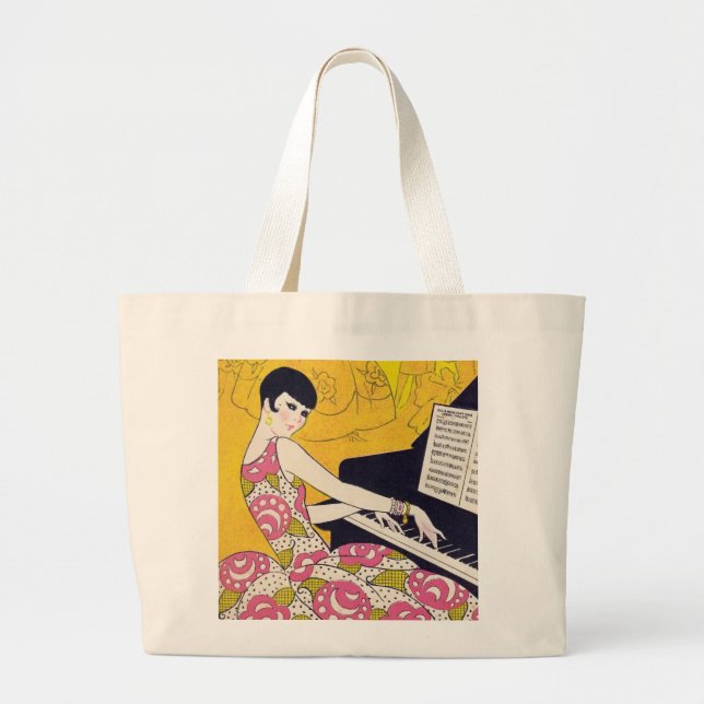 Grand Tote Bag Roaring Twenties (Devant)