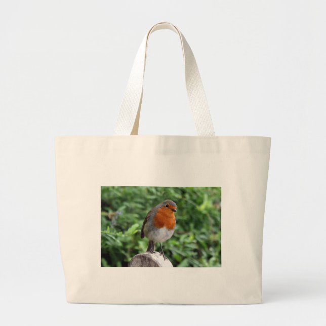 Grand Tote Bag Robin britannique (Devant)