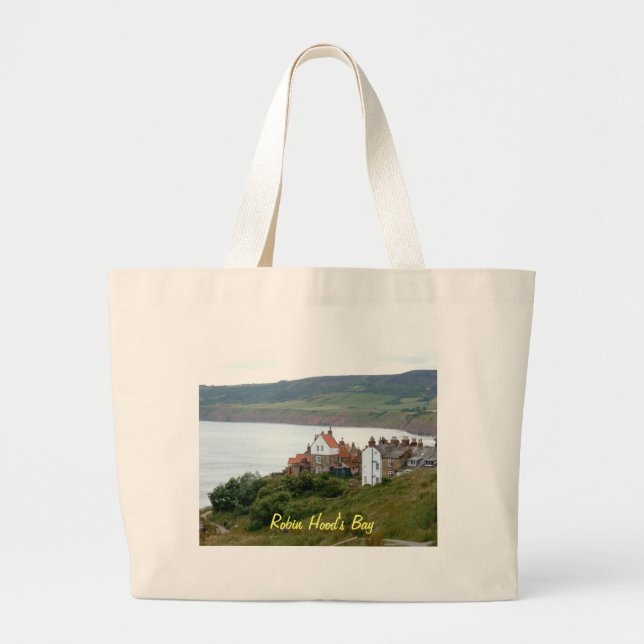 Grand Tote Bag Robin Hood's Bay (Devant)