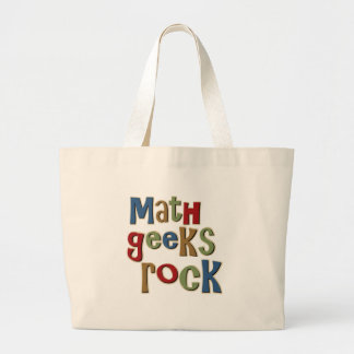 Grand Tote Bag Roche de geeks de maths