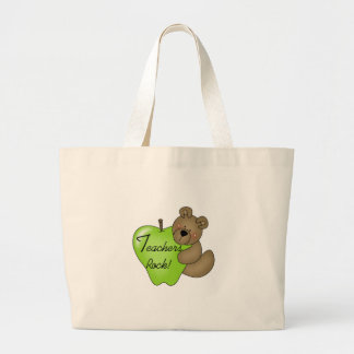 Grand Tote Bag Roche de professeurs d'ours de nounours