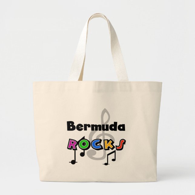 Grand Tote Bag Roches des Bermudes (Devant)