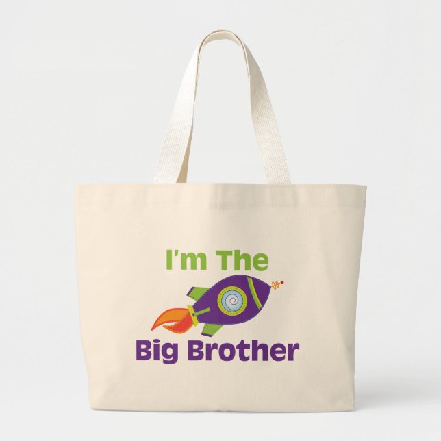Grand Tote Bag Rocket Big Bro (Devant)