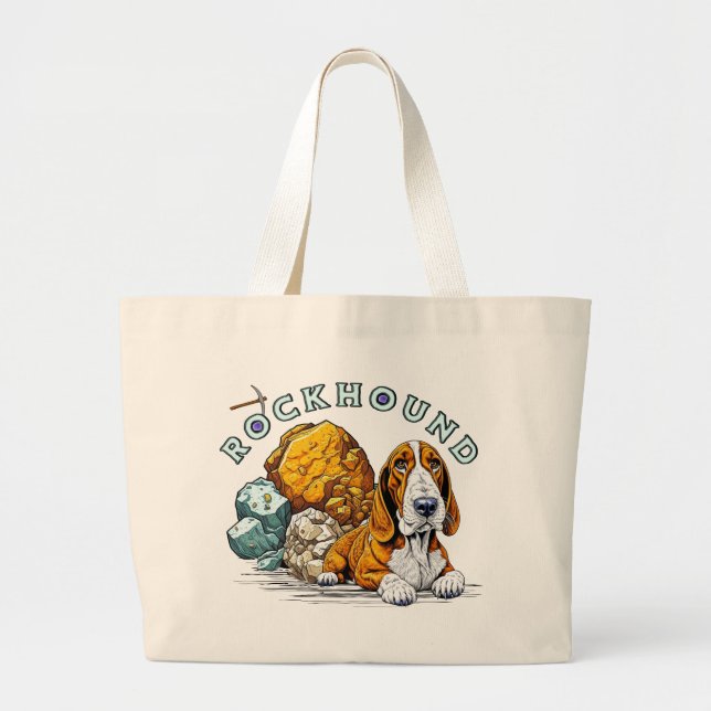 Grand Tote Bag Rockhound Pun (Devant)