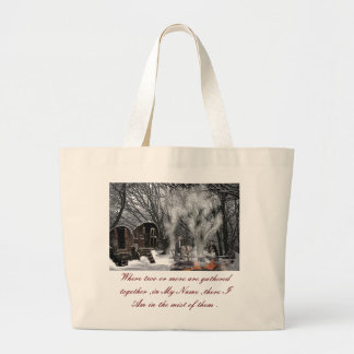 Grand Tote Bag Roi de Shirley, où deux ou plus sont recueillis…