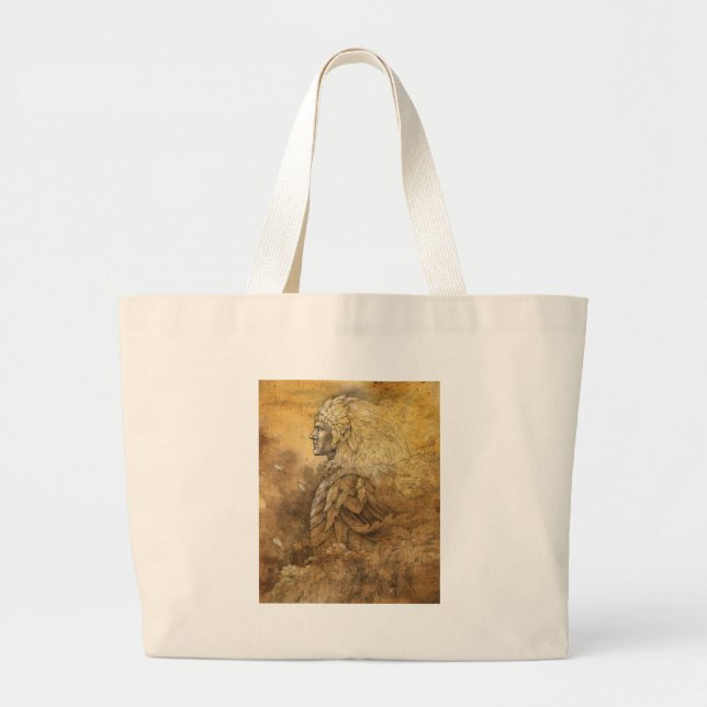 Grand Tote Bag Roi d'Elf (Devant)