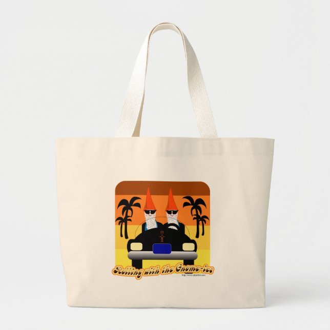 Grand Tote Bag Rolling avec les Gnom-ies (Devant)