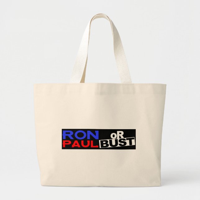 GRAND TOTE BAG RON PAUL OU BUSTE (Devant)