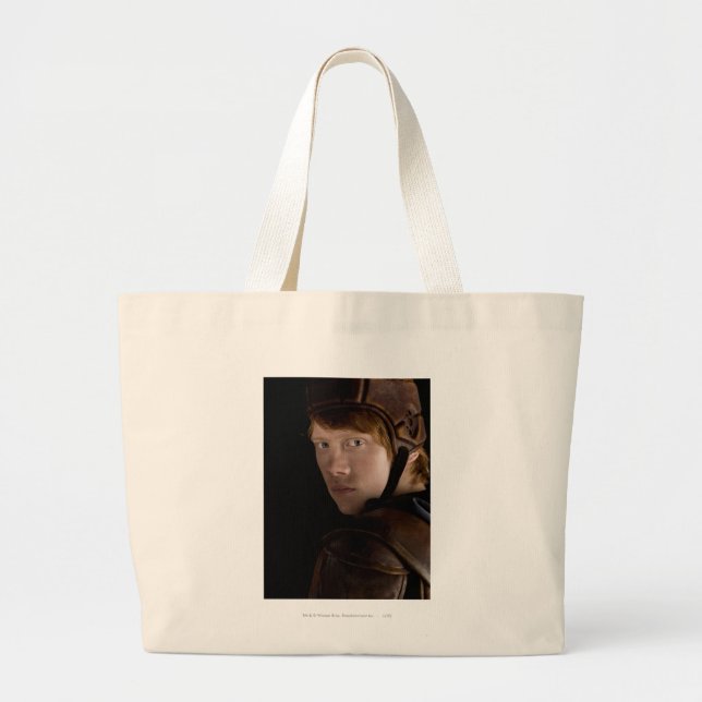 Grand Tote Bag Ron Weasley Prêt à l'action (Devant)