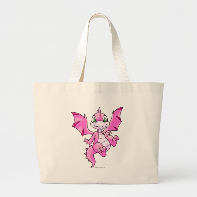 Grand Tote Bag Rose de Scorchio (Devant)