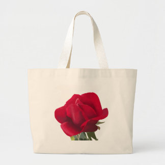 Grand Tote Bag Rose rouge - Rosier rouge