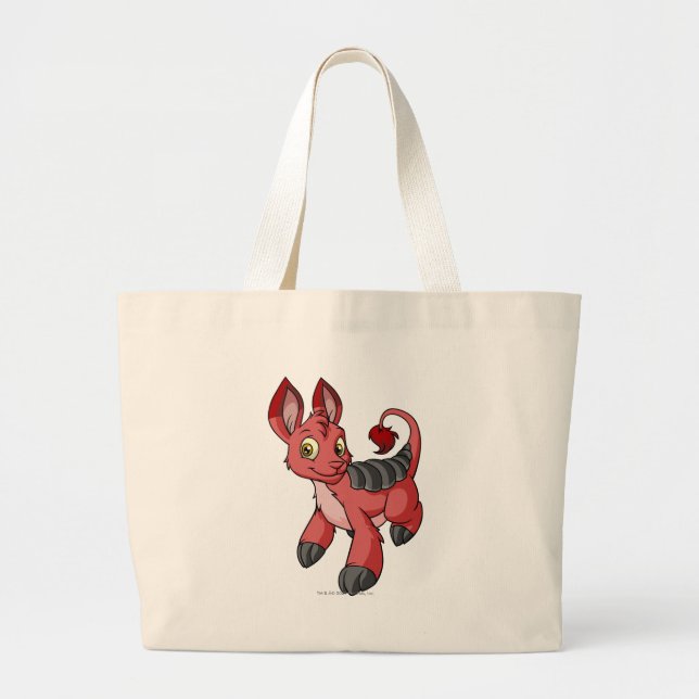 Grand Tote Bag Rouge de Bori (Devant)