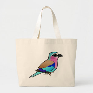 Grand Tote Bag Rouleau de Lilas-breasted