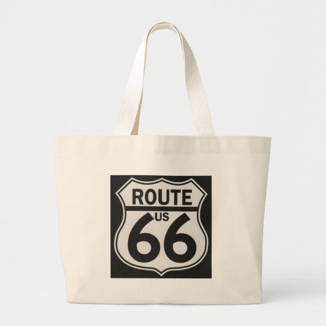 Grand Tote Bag Route 66 - La route mère (Devant)