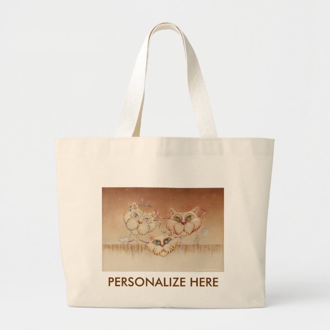 Grand Tote Bag Route Tabby (Devant)