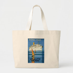 Grand Tote Bag Royal Mail "Atlantis Cruises"