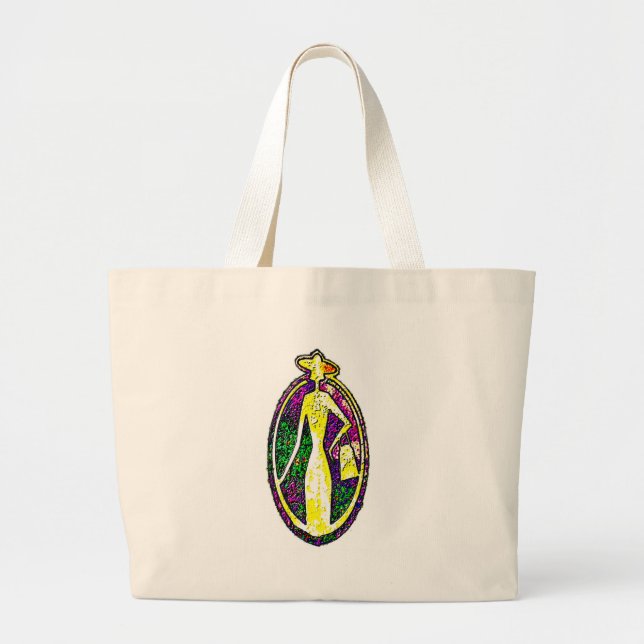 Grand Tote Bag Rue de la mode (Devant)
