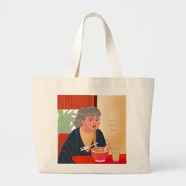 Grand Tote Bag Sac-cabas-1-noodle (Devant)