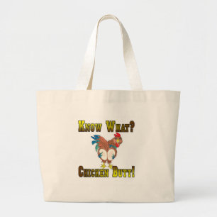 Grand Tote Bag Sachez ce qui ? Bout de poulet !