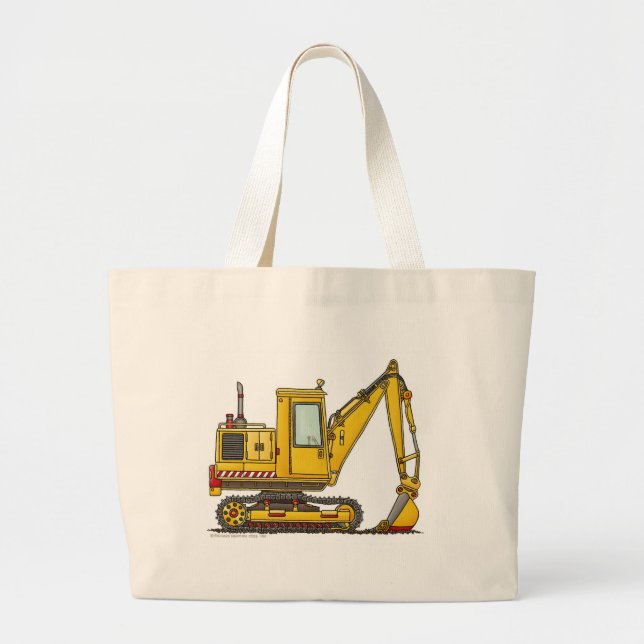 Grand Tote Bag Sacs/emballages défonceurs de construction de (Devant)