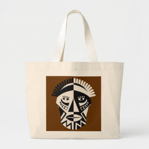Grand Tote Bag Sacs-masques africains
