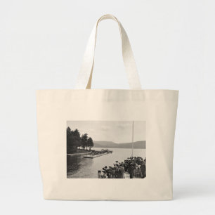Grand Tote Bag Sagamore Dock, Lake George : 1904