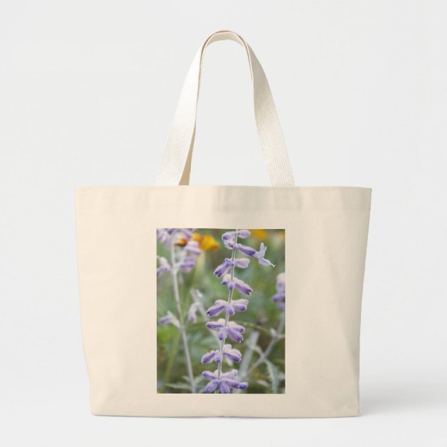 Grand Tote Bag Sage Russe Violet -Pervoskia (Devant)