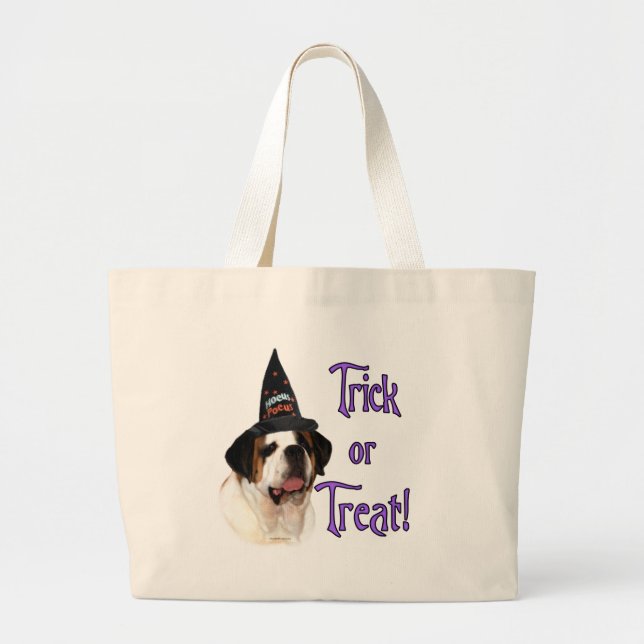 Grand Tote Bag Saint Bernard Trick (Devant)