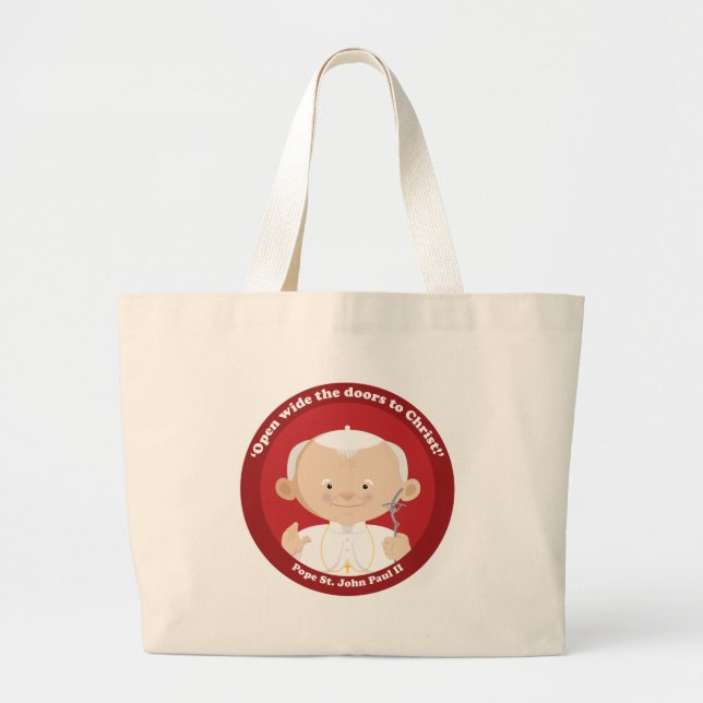 Grand Tote Bag Saint Jean-Paul II (Devant)