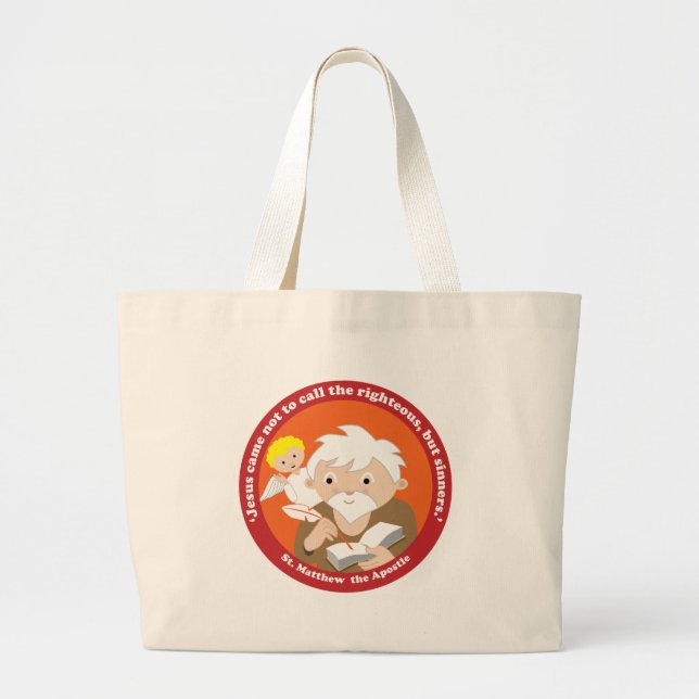 Grand Tote Bag Saint Matthieu l'Apôtre (Devant)