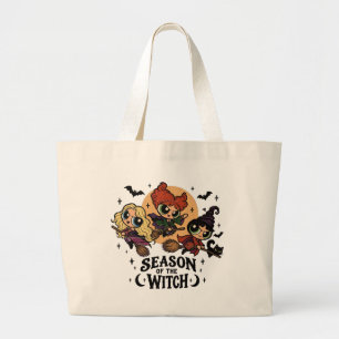 Grand Tote Bag Saison de la Sorcière - Sœurs Sorcières Mignonnes