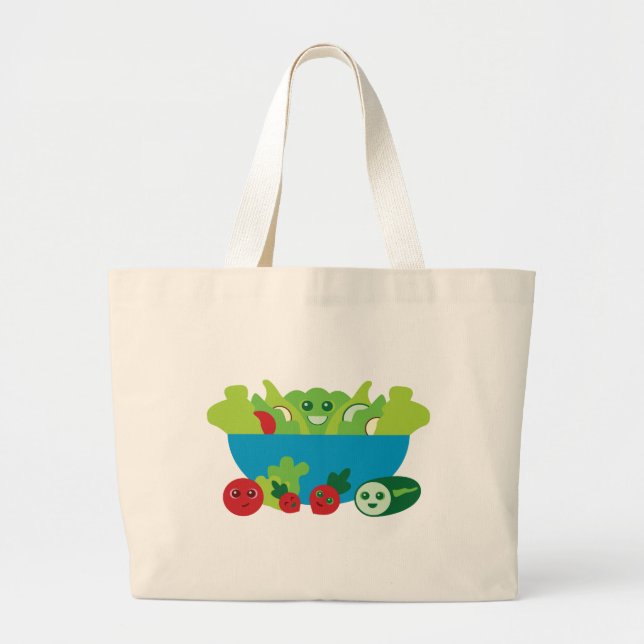 Grand Tote Bag Salade (Devant)