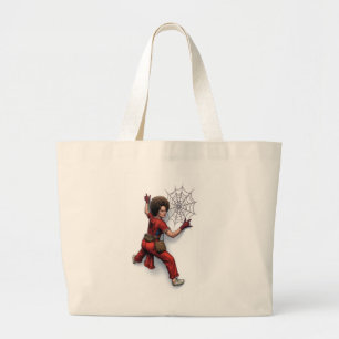 Grand Tote Bag Sally O'Malley Spider-Man Super-héros Fan Des pers