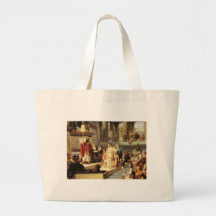 Grand Tote Bag Salomon et la reine de Saba - Giovanni De Min