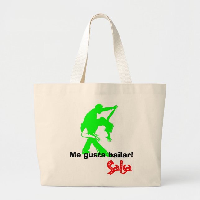 Grand Tote Bag Salsa ! (Devant)