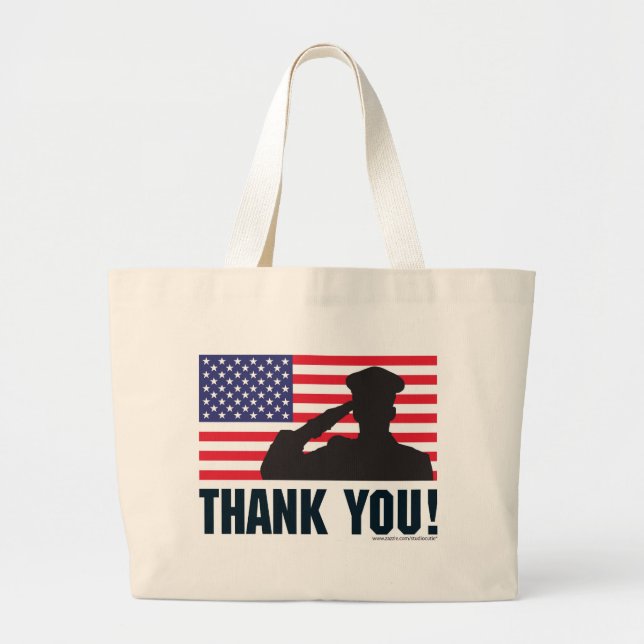 Grand Tote Bag Salut (Devant)