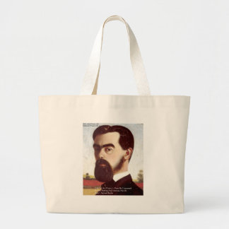Grand Tote Bag Samuel Butler "La vie/La musique" Citations de sag