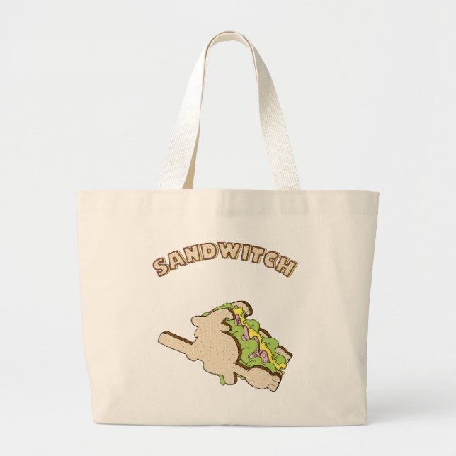 Grand Tote Bag Sandwitch (Devant)
