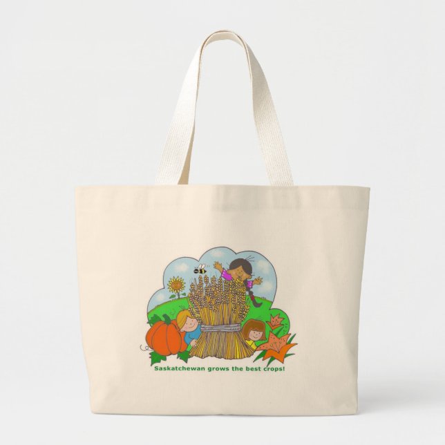 Grand Tote Bag Saskatchewan se développe (Devant)
