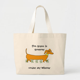 Grand Tote Bag Saucisse de teckel
