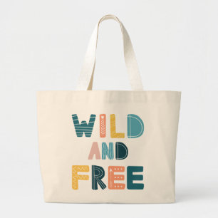 Grand Tote Bag Sauvage et libre